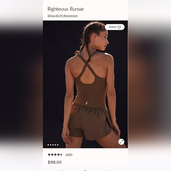 Free People Movement Righteous Runsie - Picture 2 of 6